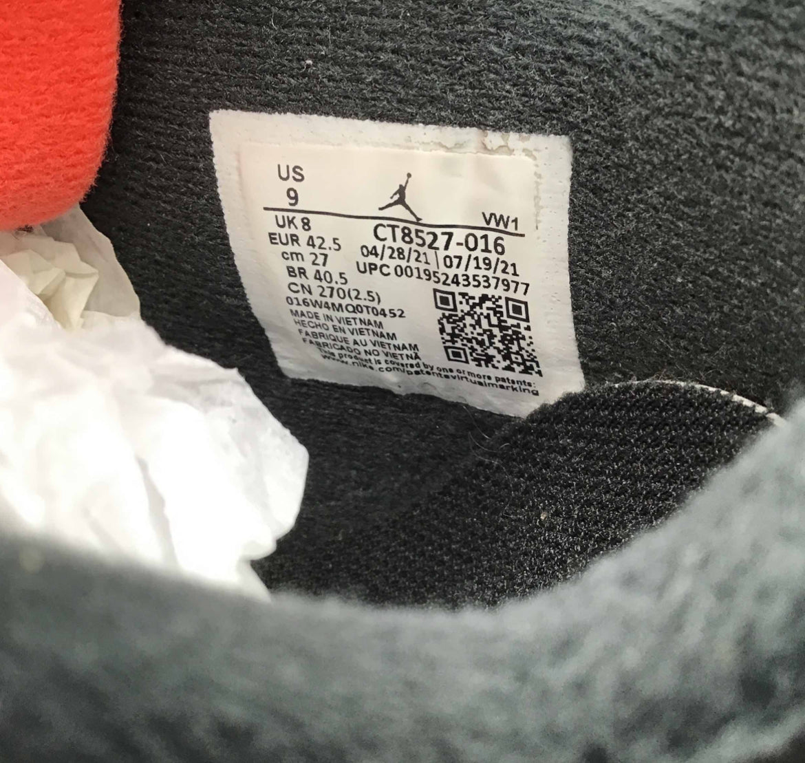 Jordan 4 Retro Red Thunder (Auténtica Reventa)