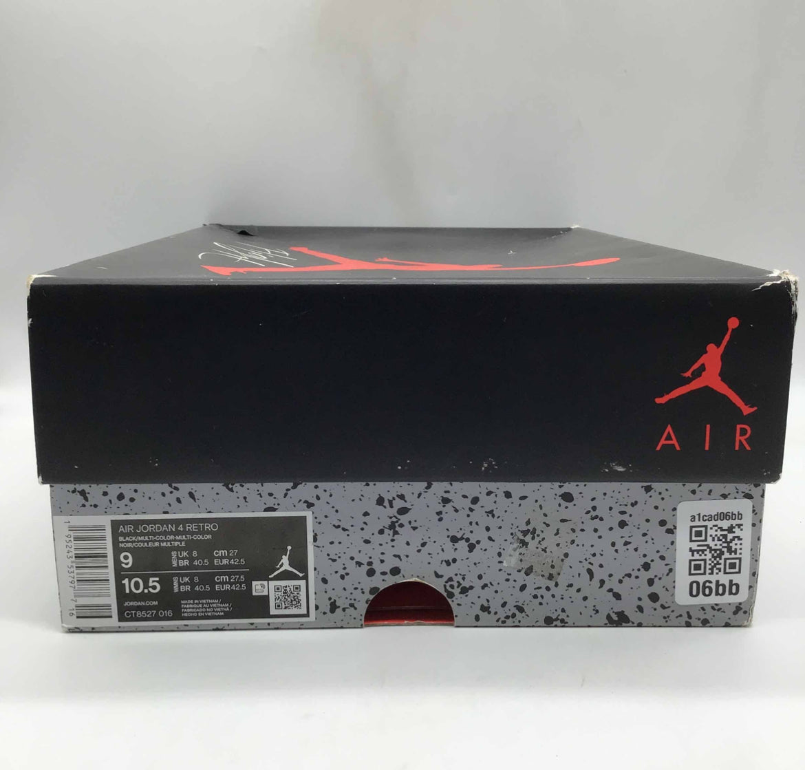 Jordan 4 Retro Red Thunder (Auténtica Reventa)