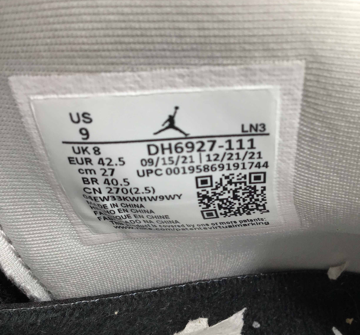 Jordan 4 Retro Military Black (Auténtica Reventa)