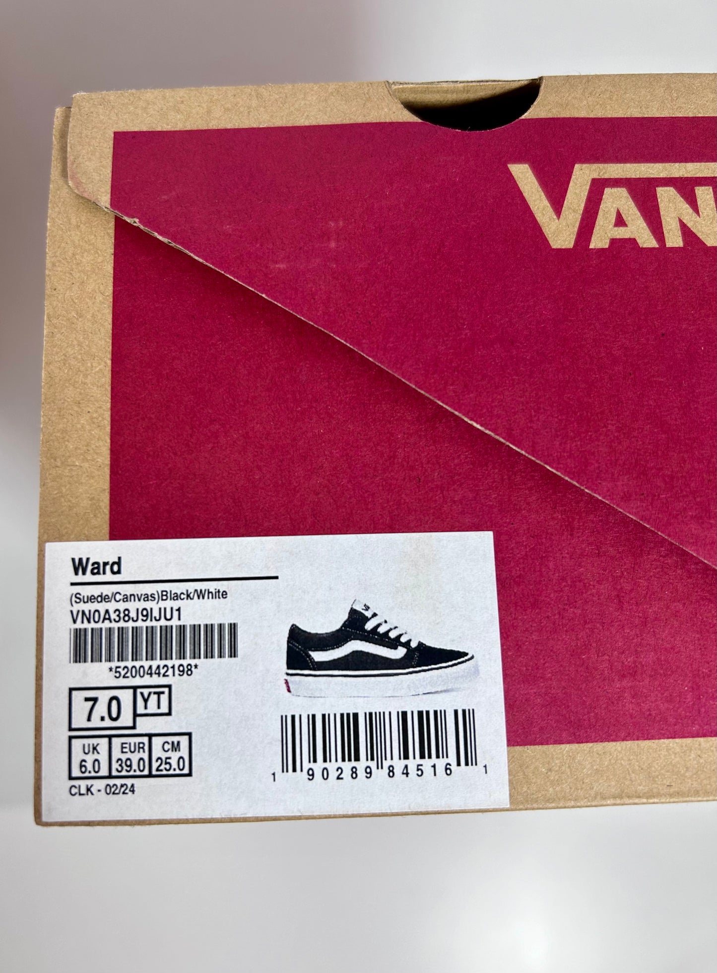 Vans Ward - Zapatilla Clásica (Auténtica Reventa)