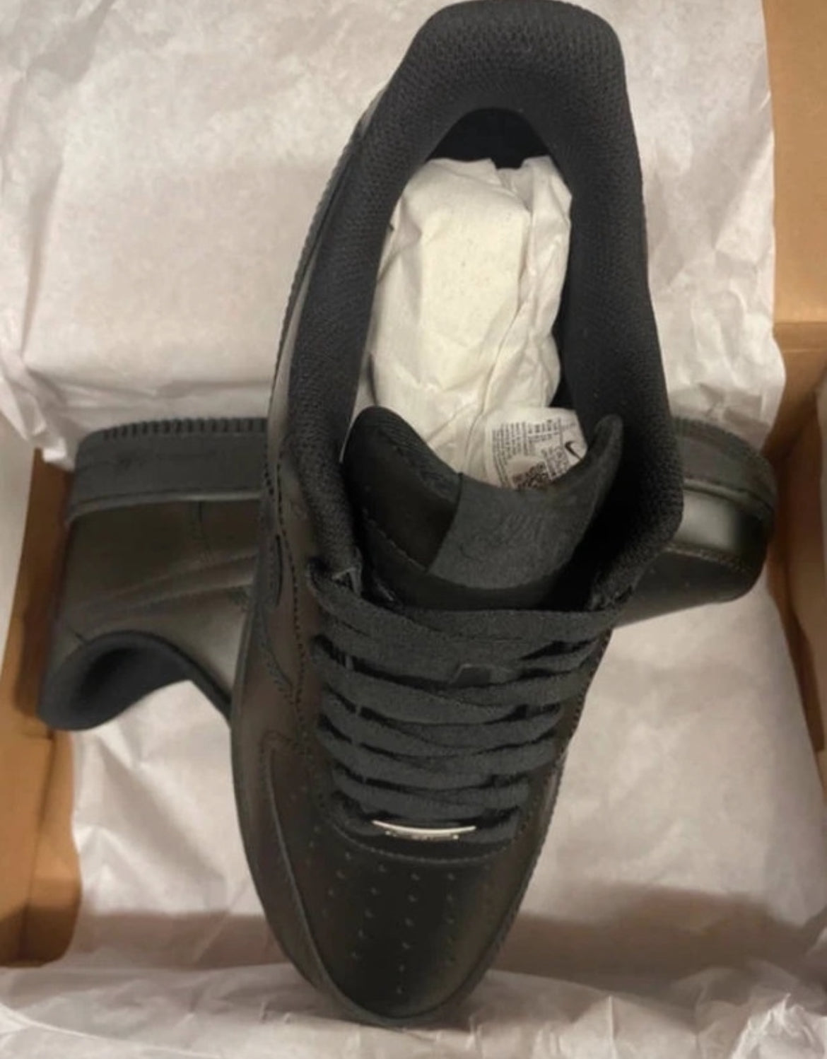 Nike Air Force 1 Negro - Zapatilla Clásica (Auténtica Reventa)